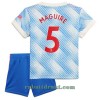 Manchester United Harry Maguire 5 Borte 2021-22 - Barn Draktsett